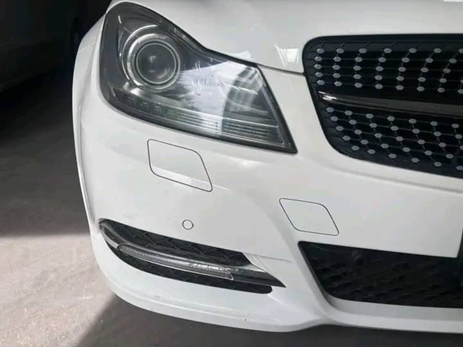 Détail de la Mercedes-Benz